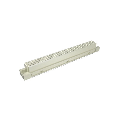 Amphenol Communications Solutions DIN 41612 96 Way 2.54 mm, 5.08 mm Pitch, Type C Class C2, 3 Row, Straight DIN 41612