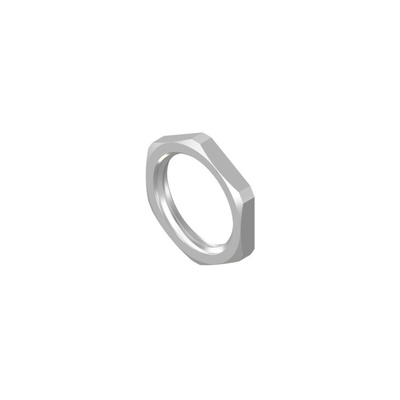 CONEC Silver Hexnut, Shell Size M16 for use with Circular Connector