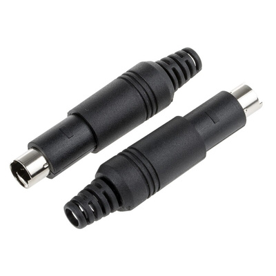 RS PRO 9 Pole Miniature Din Plug, 1A, 50 V ac/dc, Male, Cable Mount