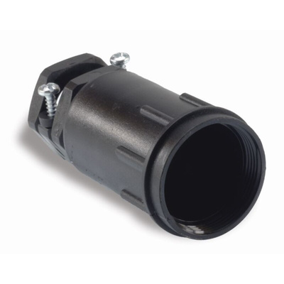 ITT Cannon Black Unsealed Cable Clamp, Shell Size 12mm for use with Ringlock Circular Connectors