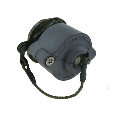 Amphenol Socapex Grey Caplock, Shell Size T17 for use with 38999 Series III Receptacles
