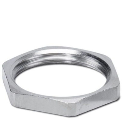 Phoenix Contact Black Counter Nut, Shell Size Pg 13.5mm for use with Contact Carrier