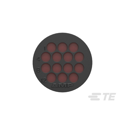 TE Connectivity Red/Black Wire Entry Seal Kit, Shell Size 17 for use with CPC Range