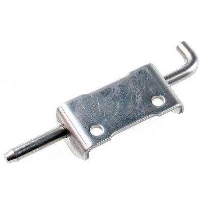 Pinet Raw Stainless Steel Concealed, Spring-Action Hinge Bolt-on, 82mm x 21mm x 2.8mm