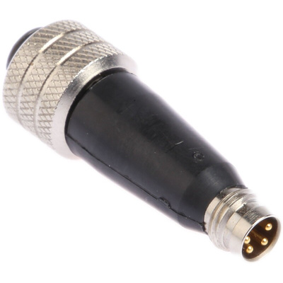 Brad from Molex 4 Pole M8 Plug to 4 Pole M12 Socket Adapter