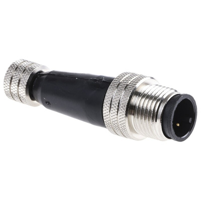 Brad from Molex 3 Pole M8 Socket to 3 Pole M12 Plug Adapter