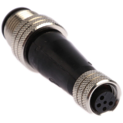 Brad from Molex 4 Pole M8 Socket to 4 Pole M12 Plug Adapter