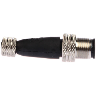 Brad from Molex 4 Pole M8 Socket to 4 Pole M12 Plug Adapter