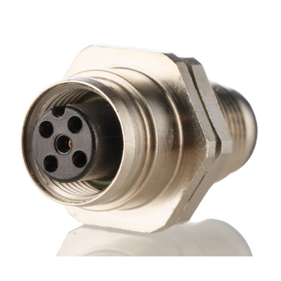 Lumberg Automation 5 Pole M12 Socket to 5 Pole Plug Adapter