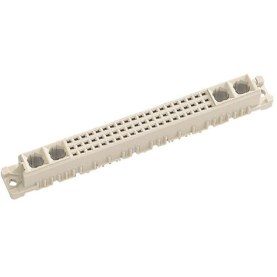 Harting 60 + 4 Way, Type M Class C2, Straight DIN 41612 Connector, Socket