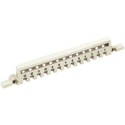 Harting, 09 06 Code Comb for use with DIN 41612 Connector