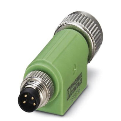 Phoenix Contact 4 Pole M8 Plug to 4 Pole M12 Socket Adapter