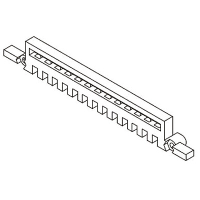 Harting, 09 06 Code Comb for use with DIN 41612 Connector