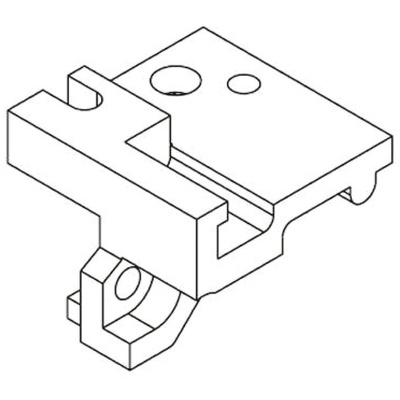 HARTING, 09 06 Fixing Bracket for use with DIN 41612 Connector