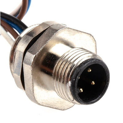 RS PRO Circular Connector, 4 Contacts, Panel Mount, M12 Connector, Plug, Male, IP67