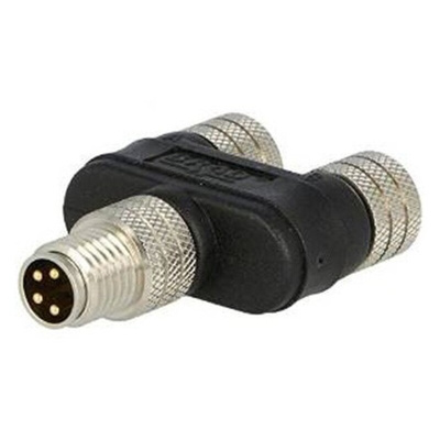 Brad from Molex 4 Pole M8 Plug to 4 Pole M8 Socket Adapter