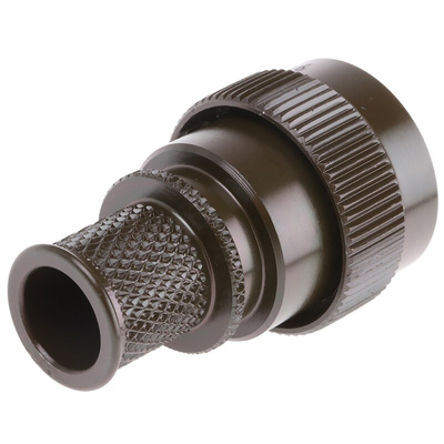 Polamco, 1Size 12 Straight Circular Connector Backshell, For Use With 62 GB Series, AB05 Series, MIL-C 26482 Connector