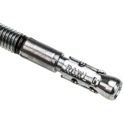 RawlPlug Steel Wall Plug 8mm, fixing hole diameter 8mm, length 85mm