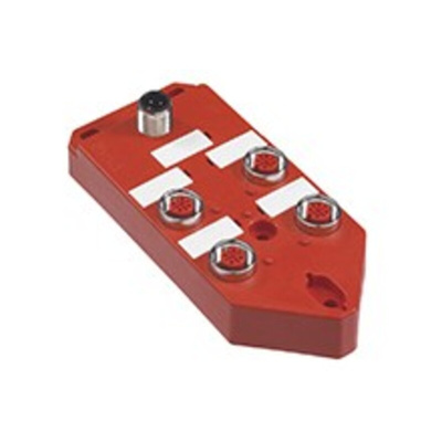 Brad from Molex 5 Pole M12 Plug to 5 Pole M12 Socket Adapter