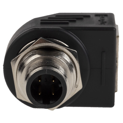 Amphenol Industrial Right Angle Adapter