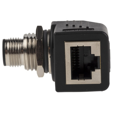 Amphenol Industrial Right Angle Adapter