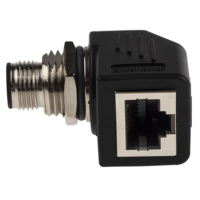 Amphenol Industrial Right Angle Adapter