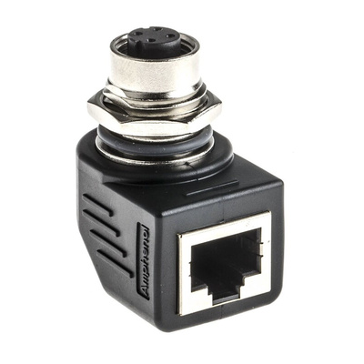 Amphenol Industrial Right Angle Adapter