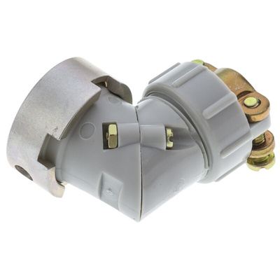 Souriau, 840Size 2 Angled, Straight Circular Connector Backshell, For Use With 840 Series