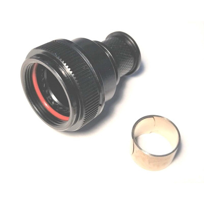 Amphenol, BK4Size 22 Straight Circular Connector Backshell, For Use With 38999 III