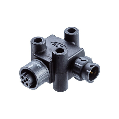 Amphenol Right Angle 5 Pole Socket Adapter