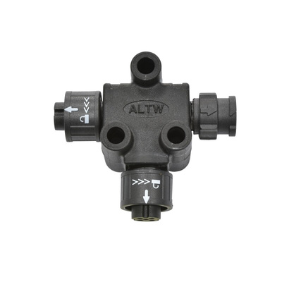 Amphenol Tee 5 Pole Socket Adapter