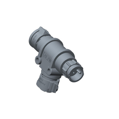 Amphenol Tee 5 Pole Socket Adapter