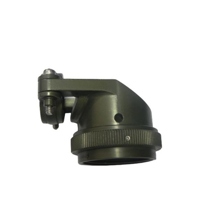 Amphenol Limited, M85049Size 23 Right Angle Circular Connector Backshell With Strain Relief, For Use With MIL-DTL-38999