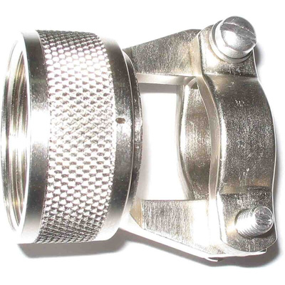 Amphenol India, M85049Size 10 Straight Circular Connector Backshell With Strain Relief, For Use With Connector