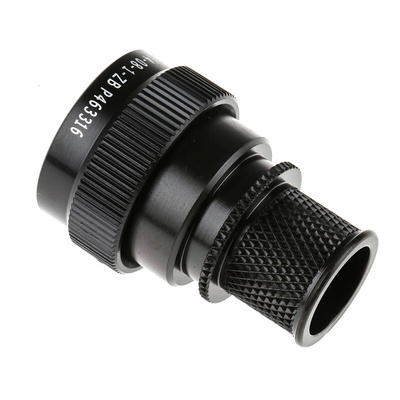 Polamco, 91Size 14 Straight Circular Connector Backshell, For Use With MIL-DTL-26482 Series I, PATT 105, PATT 603