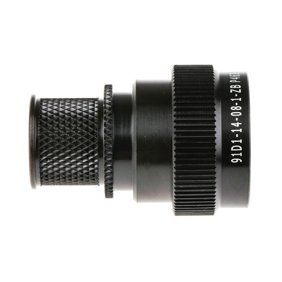 Polamco, 91Size 14 Straight Circular Connector Backshell, For Use With MIL-DTL-26482 Series I, PATT 105, PATT 603