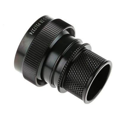 Polamco, 91Size 18 Straight Circular Connector Backshell, For Use With MIL-DTL-26482 Series I, PATT 105, PATT 603