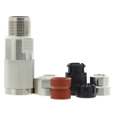 ITT CannonSize 12 Straight Circular Connector Backshell, For Use With Unsealed plugs and Receptables, 8