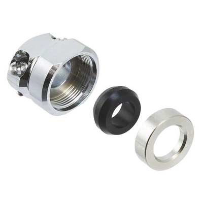 Hirose, JR-WSize 13 Straight Cable Clamp With Strain Relief, For Use With RM-W Series Waterproof Connector