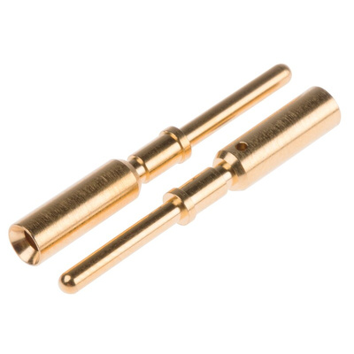 Harting Male Crimp Circular Connector Contact, Contact Size 1.5mm, Wire Size 16 AWG