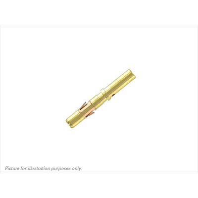 Souriau Female Crimp Circular Connector Contact, Contact Size 