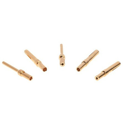 Harting Male Crimp Circular Connector Contact, Contact Size 0.8mm, Wire Size 26 → 22 AWG