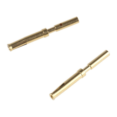 Bulgin Female Crimp, Solder Circular Connector Contact, Wire Size 26 → 24 AWG