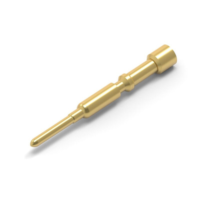 TE Connectivity PIN Crimp Crimp Pin Connector, Contact Size 1 mm, Wire Size 0.03 - 0.34 mm²