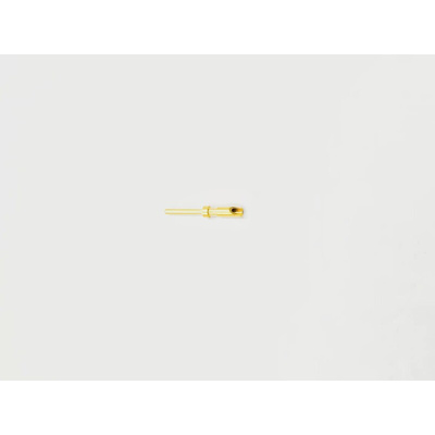RS PRO Male Solder Circular Connector Contact, Contact Size 1mm, Wire Size 26 → 22 AWG