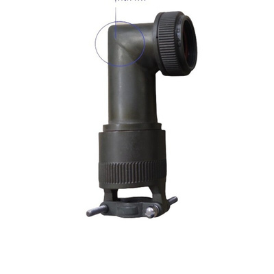 Amphenol LimitedSize 9mm Right Angle Circular Connector Backshell, For Use With Circular Connectors