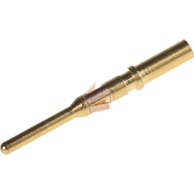 Souriau Male Crimp Circular Connector Contact, Contact Size 16, Wire Size 20 → 16 AWG