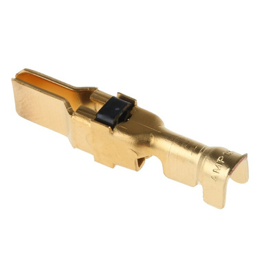 TE Connectivity Male Crimp Circular Connector Contact, Wire Size 16 → 12 AWG