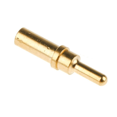 Deutsch Male Crimp Circular Connector Contact, Contact Size 16, Wire Size 20 → 16 AWG