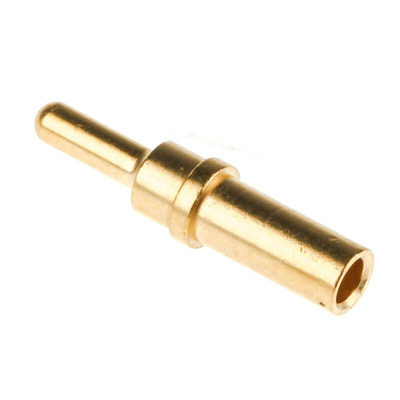 Deutsch Male Crimp Circular Connector Contact, Contact Size 16, Wire Size 20 → 16 AWG
